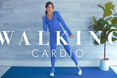 30 minute Walking Workout at home // Fun Low Impact Dance Cardio!