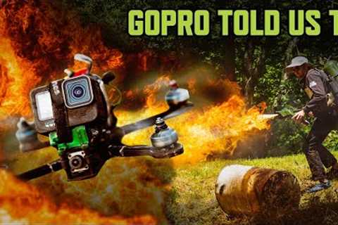 Flamethrowers vs. FPV Drones AGAIN