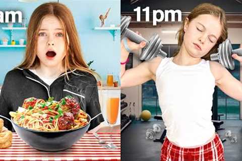 A DAY IN MY DAUGHTER'S LIFE in Alphabetical Order