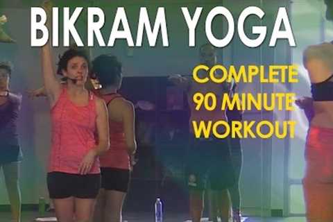 Bikram Yoga Full 90 Minute Hot Yoga Workout with Maggie Grove