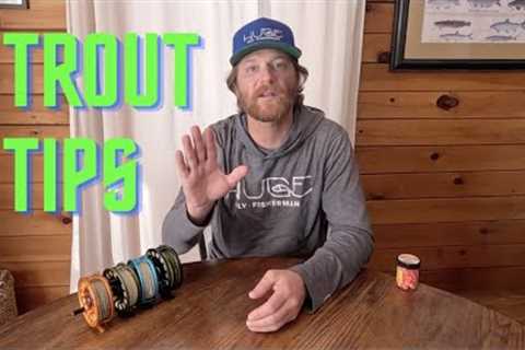 5 TROUT TIPS in 5 MINUTES