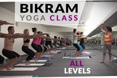 Bikram Yoga Workout - 🔥 60 Minute Hot Yoga with Maggie Grove
