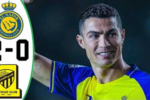 Al Nassr vs Ittihad - Cristiano Ronaldo First Assist and Goal - Extеndеd Hіghlіghts 2023 HD