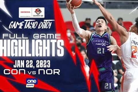 Converge vs. NorthPort highlights | Honda S47 PBA Governors' Cup - Jan. 22, 2023