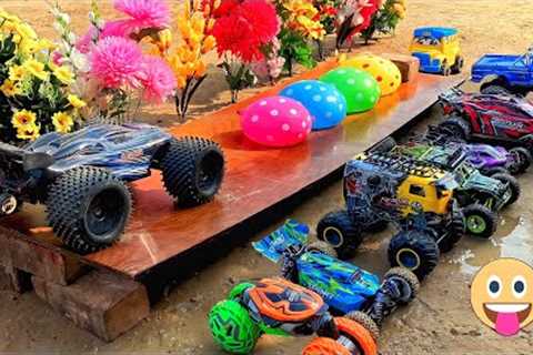 RC Cars vs Water Balloon | Remote Control Car | High Speed RC Cars