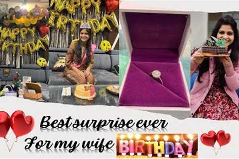 Best Ever Birthday surprise For My wife ❤️ | 30 Gifts On Her 30 Birthday #trending #viral #birthday