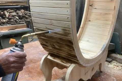 DIY Woodworking Ideas // DIY Wine Display Stand In Your Own Unique Style -  How To Do It!