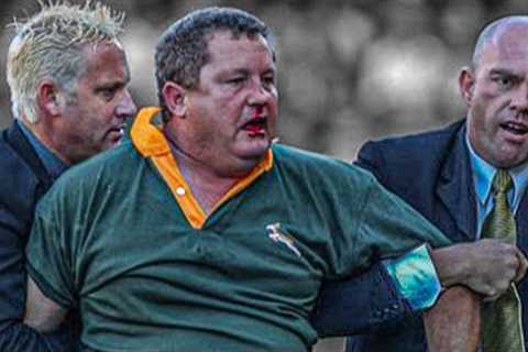 This Is What It's Like To Be A Rugby Referee... (Fan Attacks Reff)