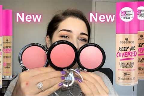 NEW ESSENCE Keep Me Covered Foundation &amp; Concealer + ESSENCE BAKED BLUSHES - UNDER $10!!