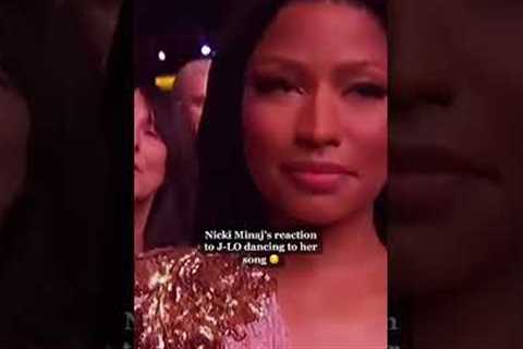 Nicki Minaj's reaction to Jennifer Lopez dancing to her song tiktok celebrityflavour