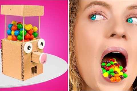 Rich VS Broke - Parenting Hacks || How To Make Cardboard DIYs by Gotcha! Hacks