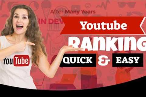 Youtube Video Ranking - How To Rank A Youtube Video - Ranking Youtube Video Fast Method [ 2023 ]