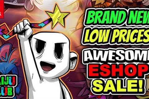 BRAND NEW DEALS! AWESOME Nintendo Switch Eshop Sales!
