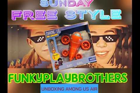 AMONG US THE AIR SHIP UNBOXING WALMART EXCLUSIVE FREESTYLE SUNDAY  @amongusvideos @amongus9306