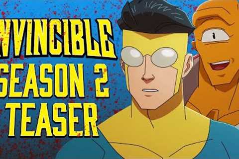 Invincible Season 2 Announcement