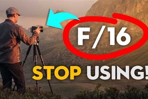 Use THIS Aperture for BETTER PHOTOS in Landscape Photography Instead