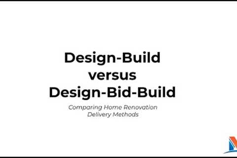 Design-Build vs Design-Bid-Build