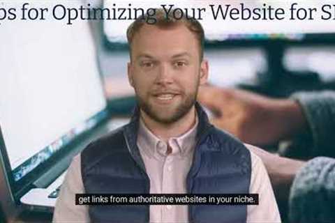 Tips for Optimizing Your Website for SEO