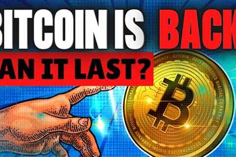 🚨 Bitcoin BTC IS BACK to $23K! Is Crypto Turning Bullish?