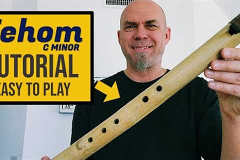 Easy To Play Flute | Bamboo Flute Tutorial | Tehom Low C Minor | Free Shipping @ Our Etsy Store!