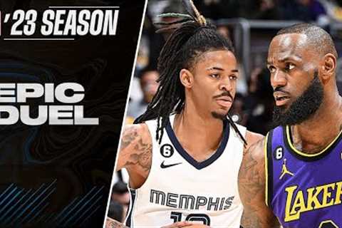 LeBron James vs Ja Morant Duel in LA 🔥 FULL HIGHLIGHTS