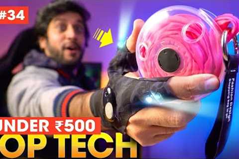 5 AMAZING *Daily Life USEFUL Gadgets* UNDER ₹500 Rs ⚡️ TOP TECH 2023 - EP #34
