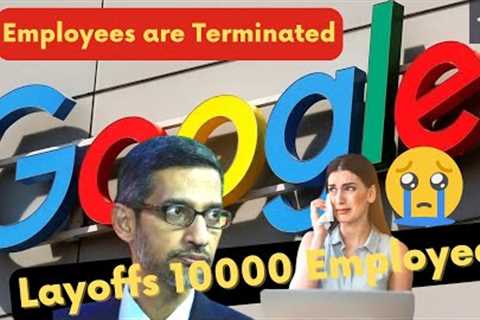 Google Announces 12,000 Job Cuts, Hours After Delaying Bonuses | Recession 2023 | Job Cut