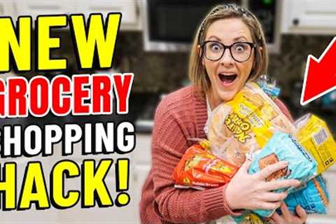NEW GROCERY SHOPPING HACK to Save on Food // Grocery Shopping Hacks for 2023