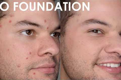 How To Cover a Pimple With Makeup for Men and Women - Natural Looking Acne Coverage (No Foundation)