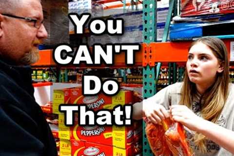 You CAN'T Do That! | Large Family Grocery Shopping! | Costco!