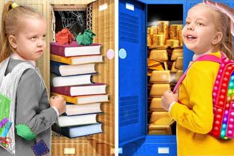 SCHOOL HACKS FOR SMART PARENTS || HOW TO MAKE YOUR KIDS HAPPY