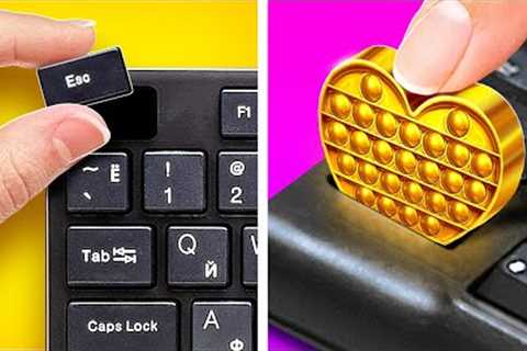 AMAZING SCHOOL HACKS AND SMART GADGETS || DIY Supply Ideas For Student By 123 GO! Like