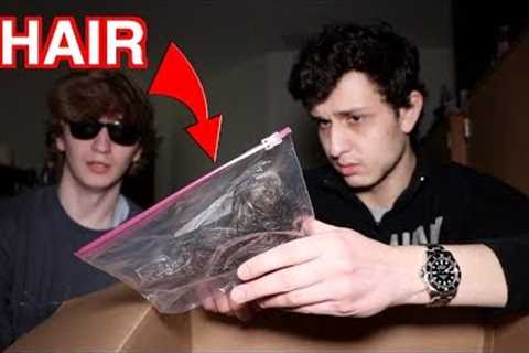 We bought the CREEPIEST mystery box (Dark Web)