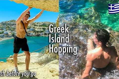 BEST GREEK ISLAND HOPPING TRAVEL ITINERARY - Best Beaches, Sunsets, and Islands! (2022/2023)