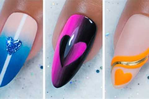 Trendy Valentine's Day Nail Art Designs 2023 | New LOVE Heart Nail Ideas #tutorials