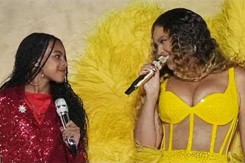 Beyoncé SURPRISES Dubai Crowd With BLUE IVY Cameo on Stage!