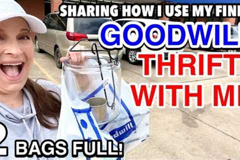 Wow! 8 ITEMS $1.29 EACH! GOODWILL THRIFT WITH ME &amp; HAUL + SHOWING HOW I CLEAN &amp; STYLE MY..