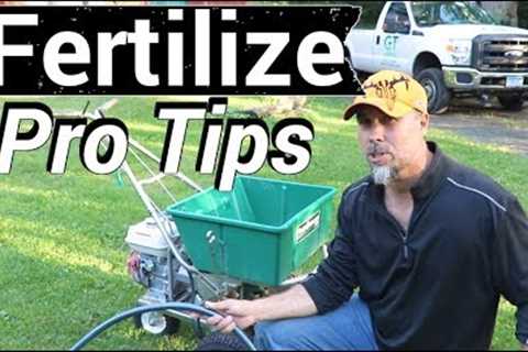 Lawn Fertilizer like a Pro - Seriously- Real Pro-Tips for DIY lawn care business