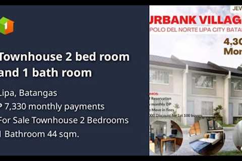 Townhouse 2 bed room and 1 bath room