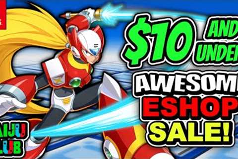 $10 And Under! AWESOME Nintendo Switch Eshop Sales! QUALITY GAMES!