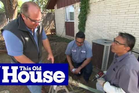 How to Repair a Sewer Pipe Under a Concrete Slab | This Old House