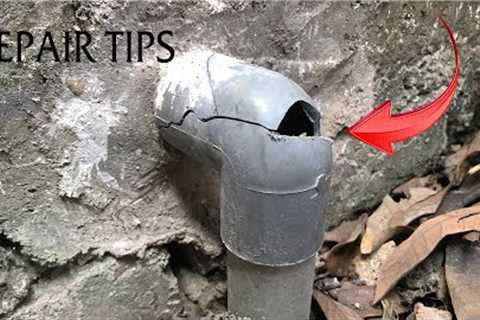 Surely you already know about it?A Few simple plumbing repair, installation tip that you should know