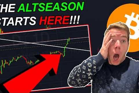 THE NEXT ALTCOIN SEASON STARTS HERE!!!! + BITCOIN TA