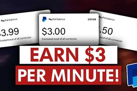 $3 PER MINUTE FREE PAYPAL MONEY Using Your Phone! | Make Money Online 2023
