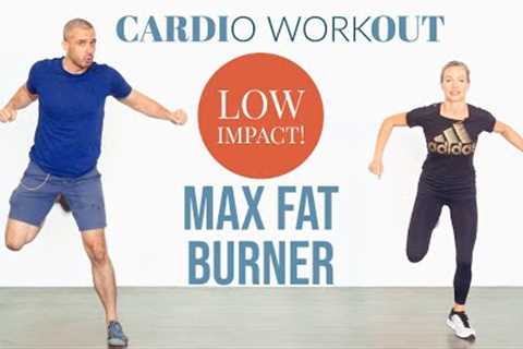 Fat burning, high intensity, low impact home cardio workout