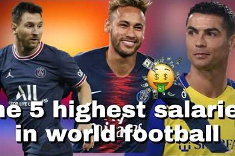 you will be surprised by the 5 highest paid players in the world