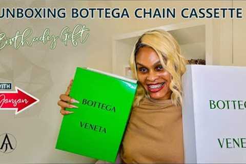 Unboxing Bottega Chain Cassette Birthday Gift