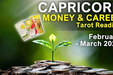 CAPRICORN MONEY &amp; CAREER TAROT A GOLDEN GIFT: THE WAITING IS OVER February - March 2023