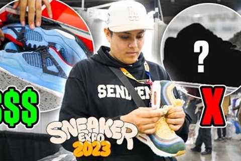 WE SPENT $15,000 AT SNEAKER EXPO! (WE BOUGHT GRAILS!)