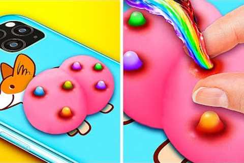 GENIUS RAINBOW HACKS &amp; GADGETS || Colorful DIY Items for Crafty Parents! Miniature Ideas by 123 ..